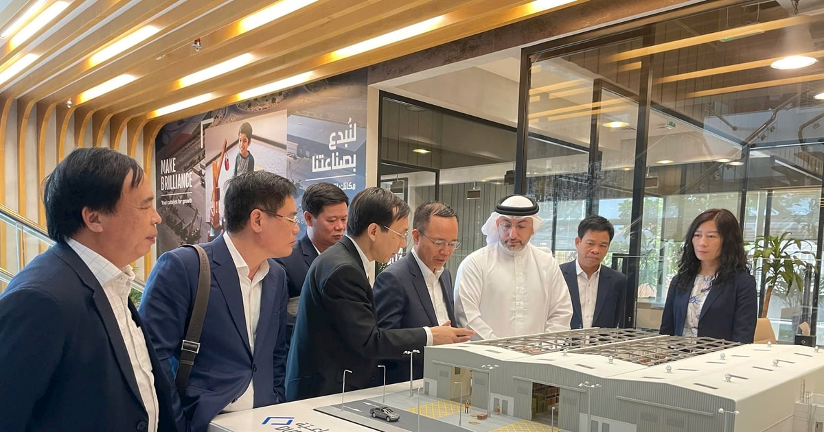 Lãnh đạo ngành Công Thương Nghệ An làm việc tại các Tiểu vương quốc Ả rập thống nhất và Ả rập Xê út