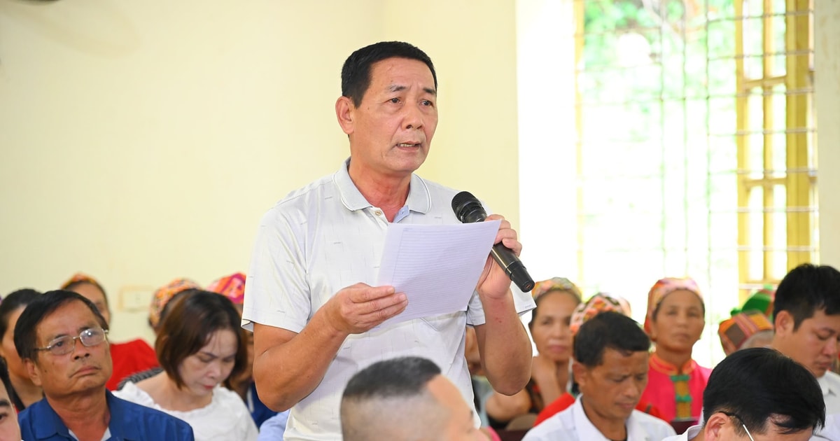 Cử tri Tương Dương đề nghị giải quyết dứt điểm những vướng mắc liên quan Thủy điện Khe Bố
