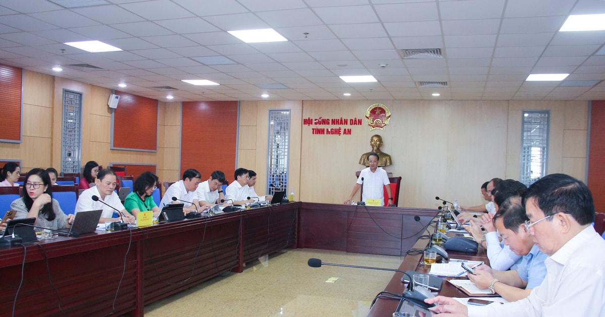 HĐND tỉnh Nghệ An đề nghị ưu tiên bố trí vốn thực hiện các công trình, dự án bị kéo dài