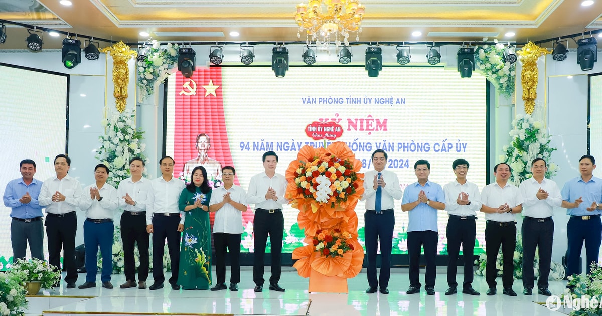 Nghệ An triển khai hướng dẫn xây dựng văn kiện, công tác chuẩn bị đại hội đảng bộ các cấp