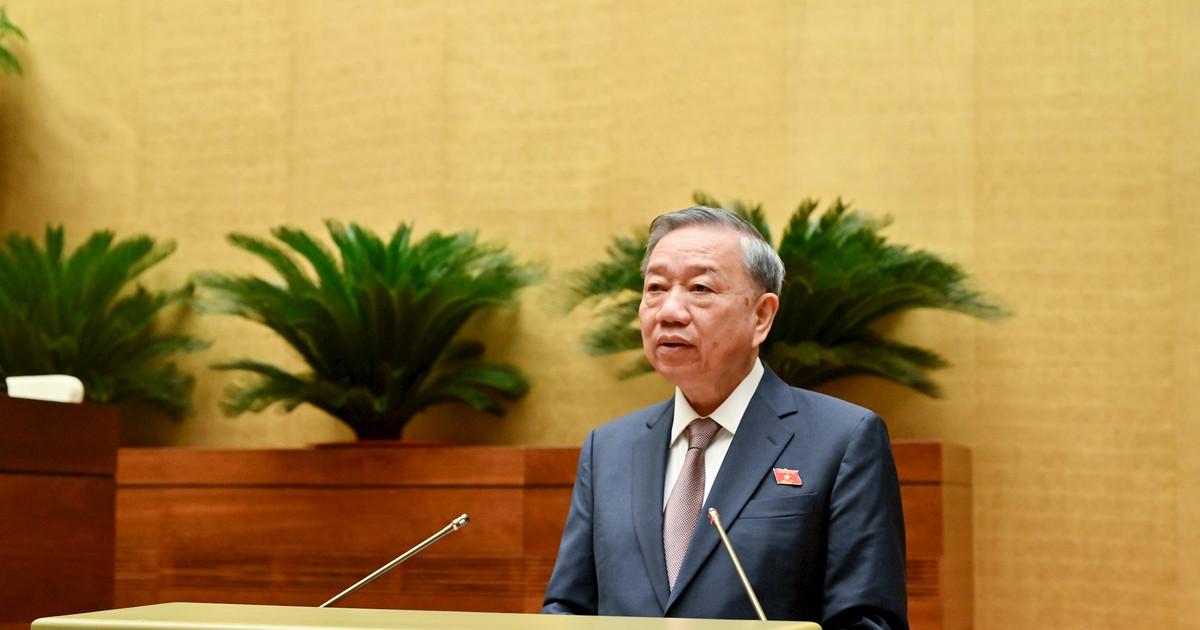 Tổng Bí thư, Chủ tịch nước Tô Lâm: Quốc hội cần thống nhất cao, gương mẫu đi đầu, đóng góp tích cực, quan trọng trong xây dựng thể chế, phát triển đất nước