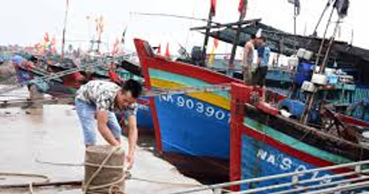 Nghệ An ra công điện ứng phó với bão TRAMI