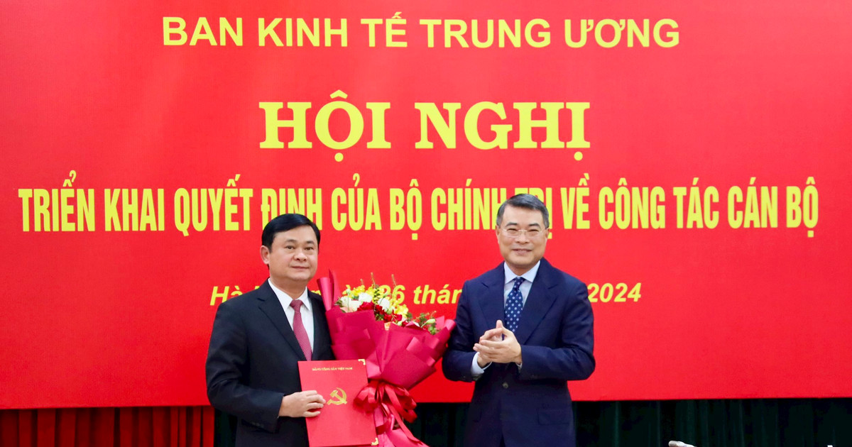 Điều động, phân công, bổ nhiệm Bí thư Tỉnh ủy Nghệ An Thái Thanh Quý giữ chức Phó Trưởng ban Kinh tế Trung ương