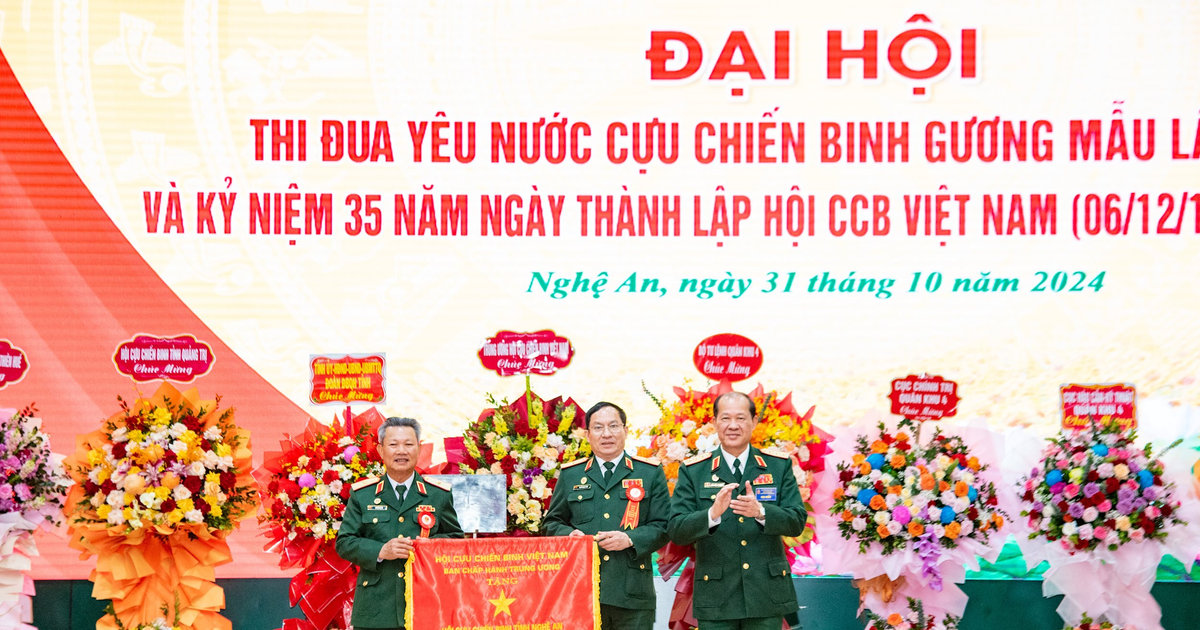 Đại hội thi đua yêu nước ‘Cựu chiến binh gương mẫu’ tỉnh Nghệ An lần thứ VII, giai đoạn 2019 - 2024