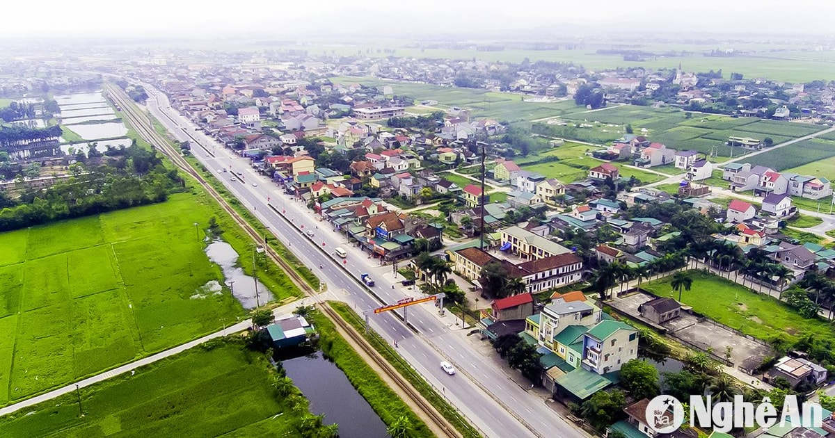 Chi tiết về 23 xã, thị trấn của huyện Nghi Lộc sau sáp nhập