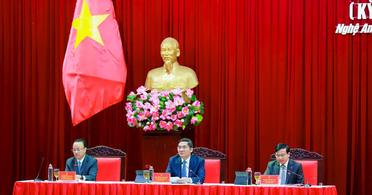 Kỳ họp thứ 24, HĐND tỉnh Nghệ An khóa XVIII thông qua nhiều nội dung quan trọng