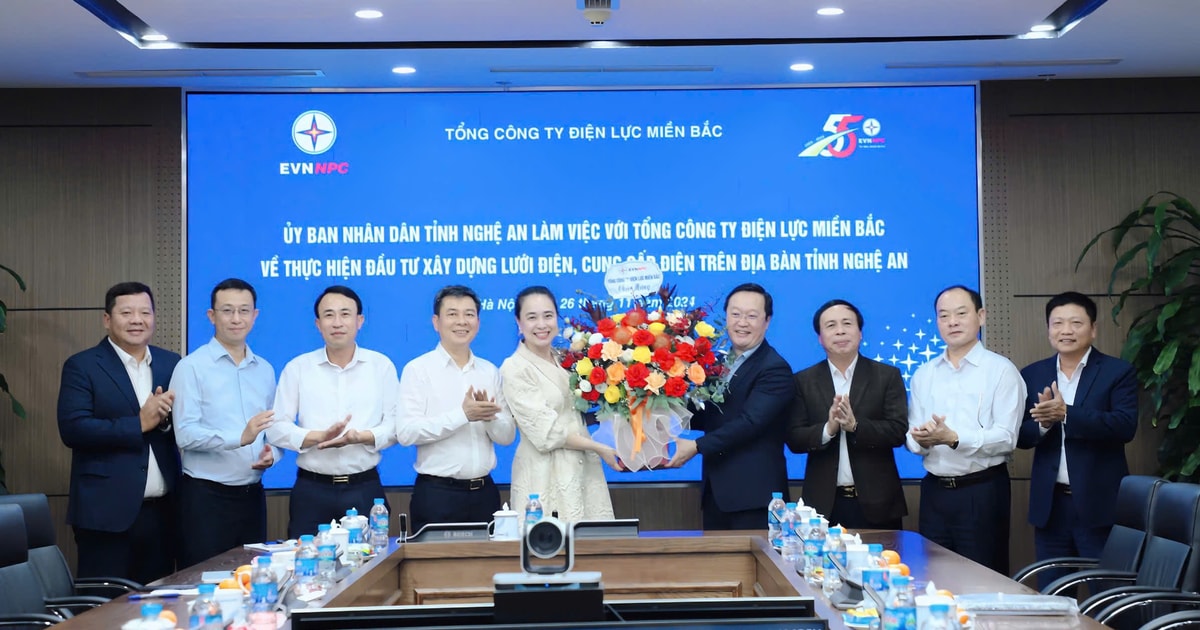 Nghệ An cam kết chỉ đạo quyết liệt để tháo gỡ khó khăn đối với các công trình dự án điện trên địa bàn