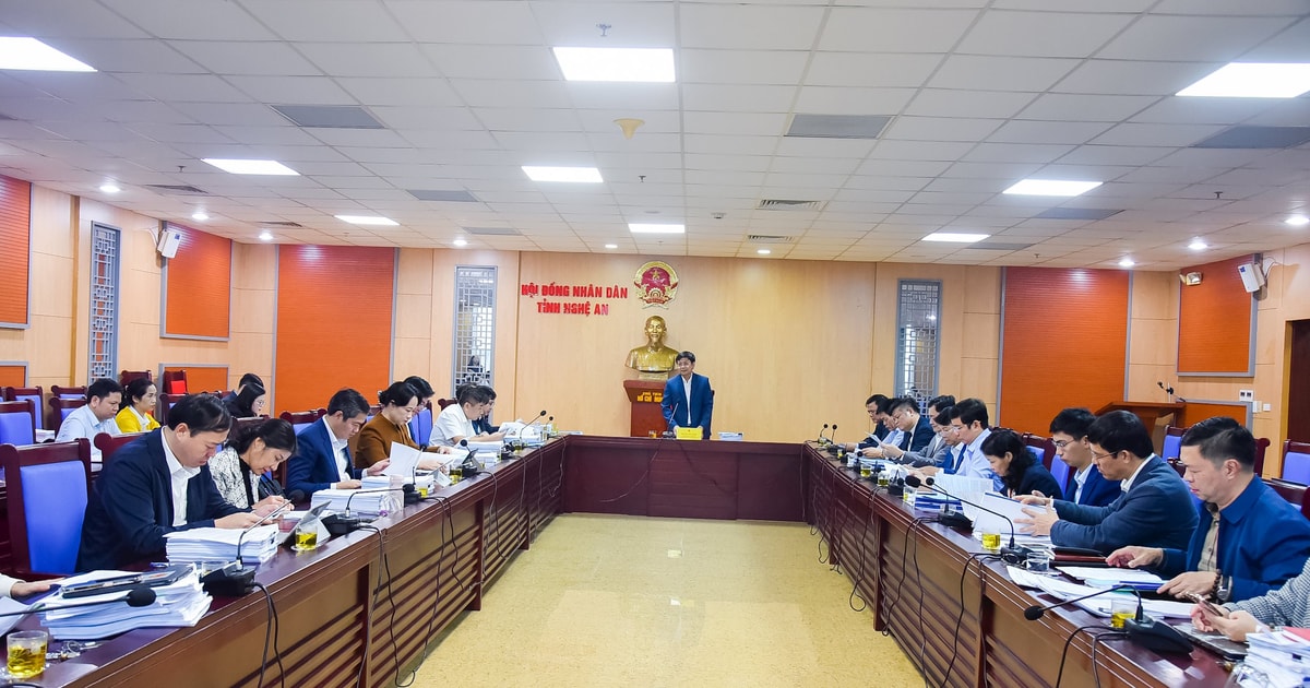 Ban Kinh tế - Ngân sách thẩm tra các nghị quyết trình kỳ họp cuối năm 2024 của HĐND tỉnh Nghệ An