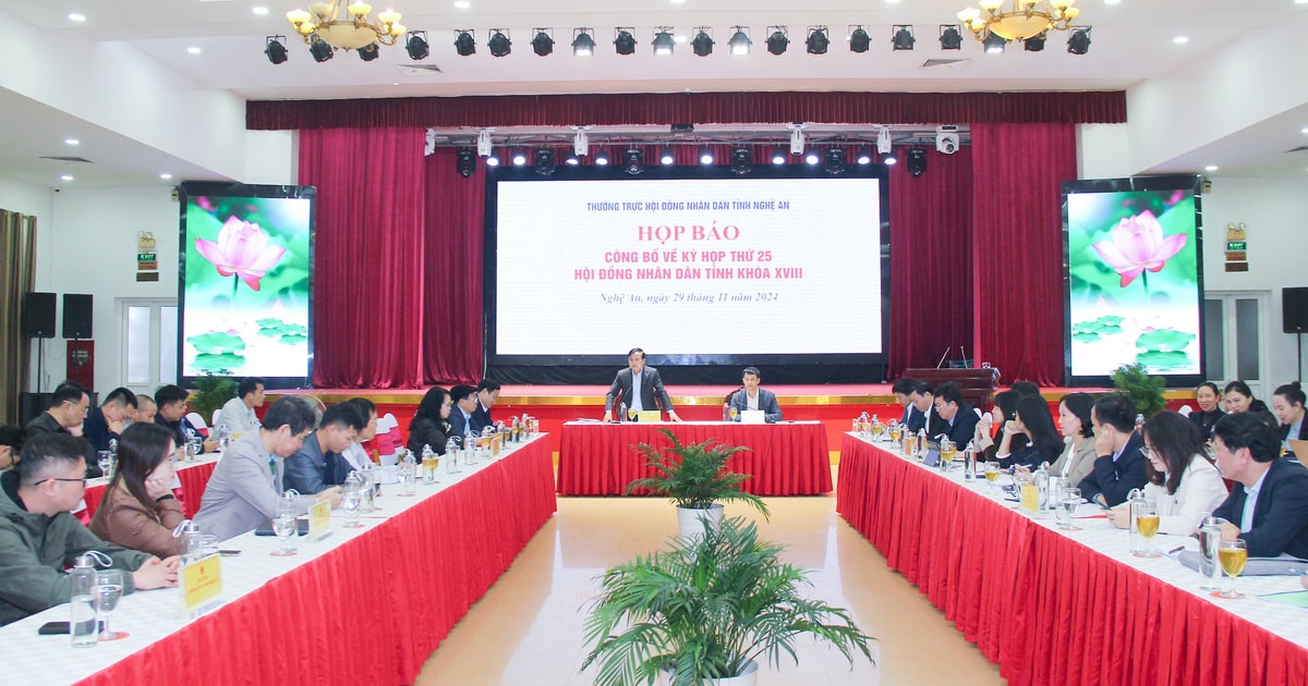 HĐND tỉnh Nghệ An dự kiến chất vấn 2 nhóm vấn đề tại kỳ họp cuối năm 2024