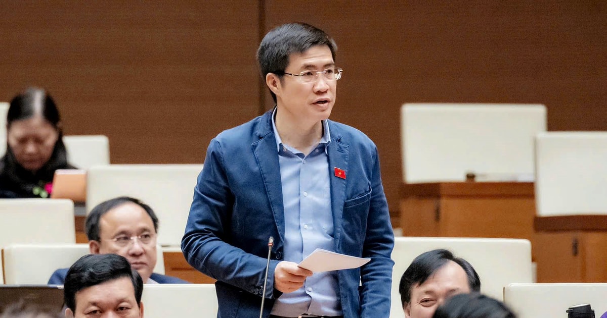 Đại biểu Quốc hội đoàn Nghệ An đề xuất nguyên tắc thiết lập quy định về trí tuệ nhân tạo