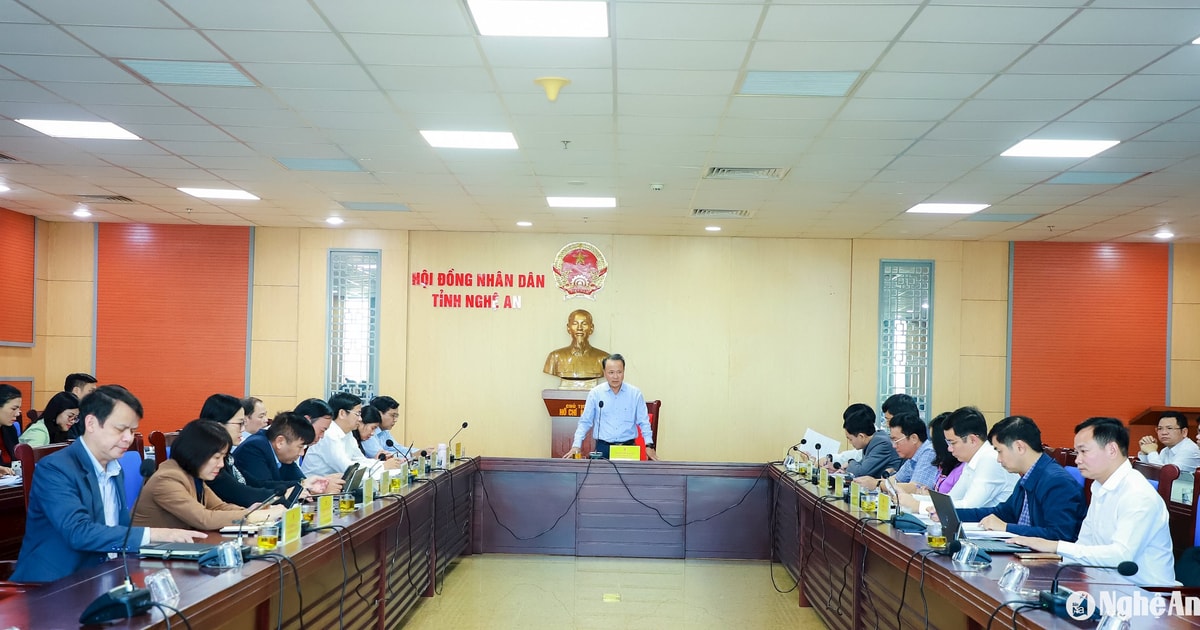 Nghệ An hướng dẫn tổ chức kỳ họp HĐND kiện toàn bộ máy chính quyền sau sắp xếp đơn vị hành chính