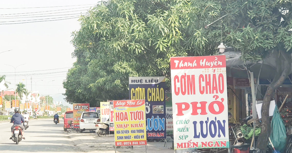 Nhiều vi phạm trong hoạt động quảng cáo ngoài trời ở Nghệ An