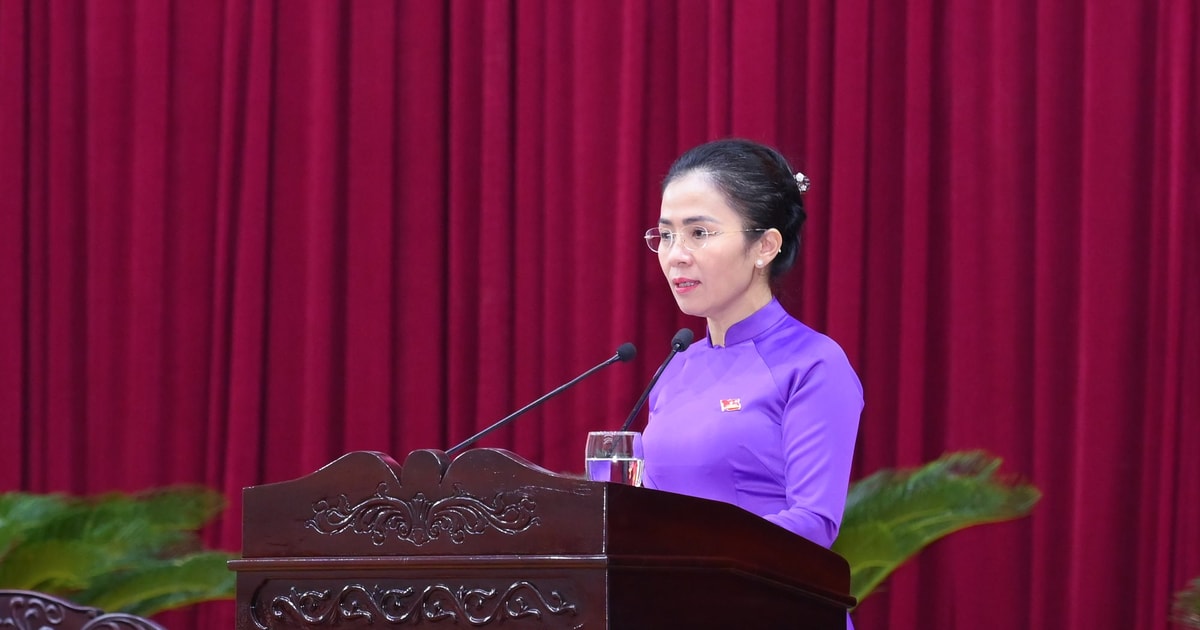 Chủ tịch Ủy ban MTTQ tỉnh Nghệ An phản ánh những nhóm vấn đề cử tri, nhân dân lo lắng và kiến nghị