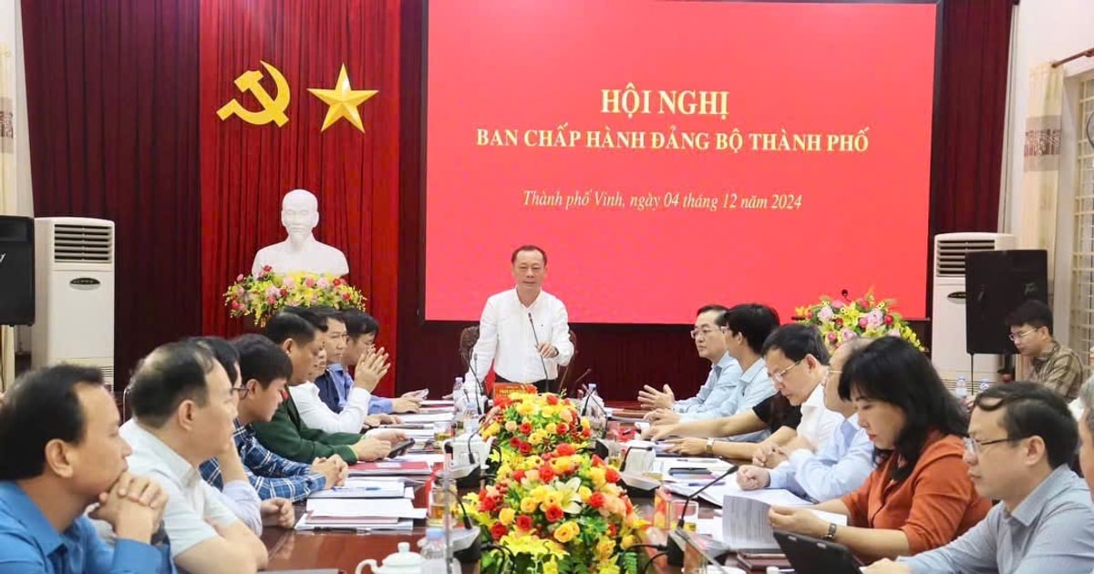 Thành phố Vinh ban hành Đề án sắp xếp tổ chức Đảng, chính quyền, Mặt trận Tổ quốc của các phường (mới)