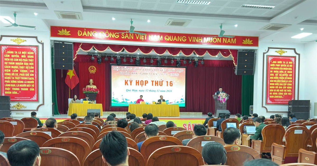 Phó Chủ tịch HĐND tỉnh Nguyễn Như Khôi dự kỳ họp thứ 16 HĐND huyện Quỳ Hợp