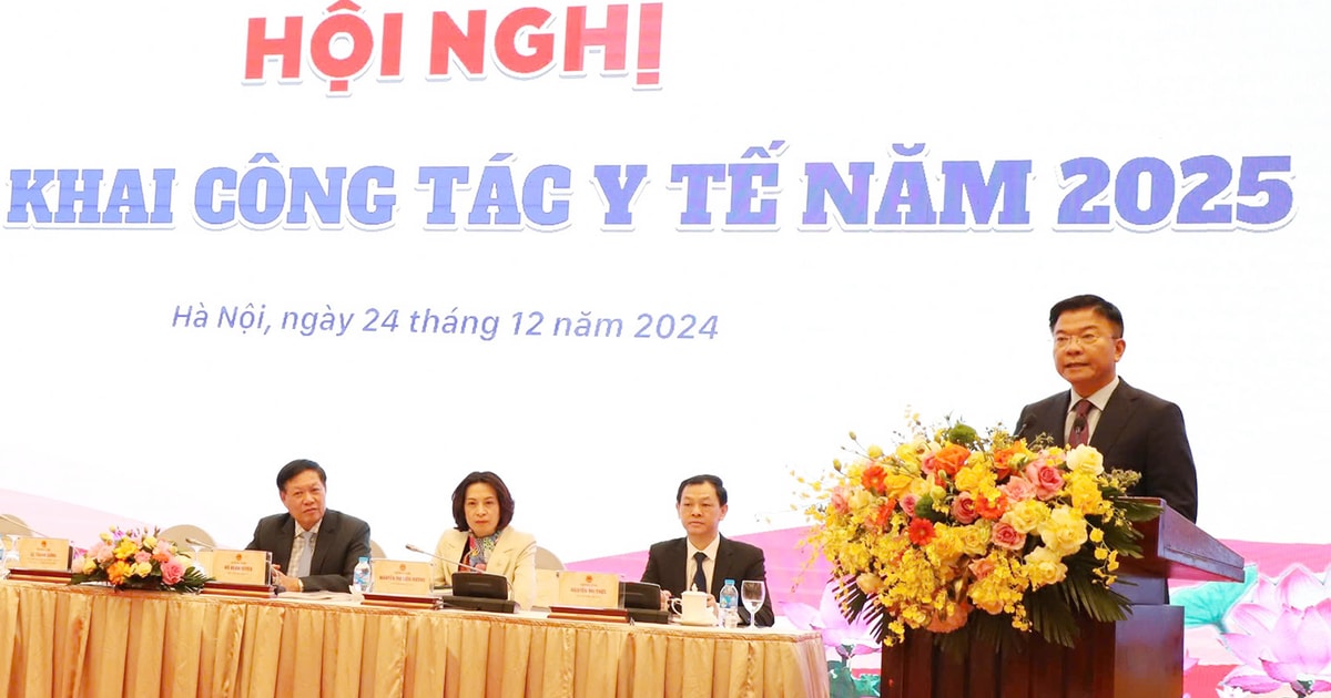 Ngành Y tế đề ra 6 nhiệm vụ, giải pháp để thực hiện 10 chỉ tiêu Quốc hội và Chính phủ giao năm 2025