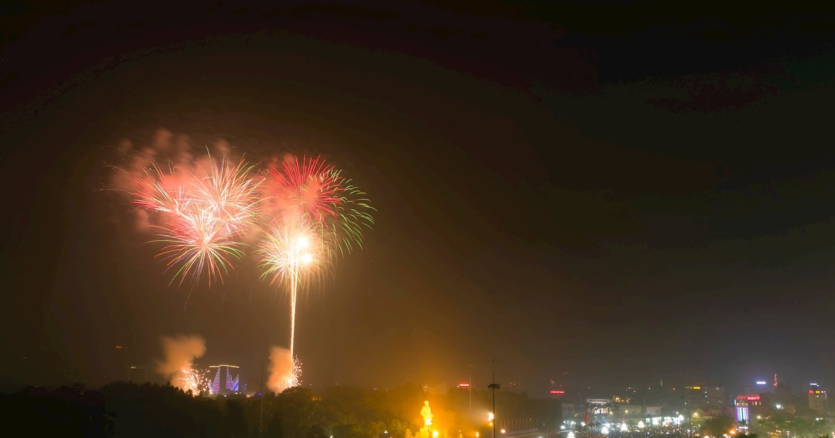 Sẽ có chương trình nghệ thuật và 3 đêm bắn pháo hoa tầm cao chào năm mới 2025 ở Nghệ An