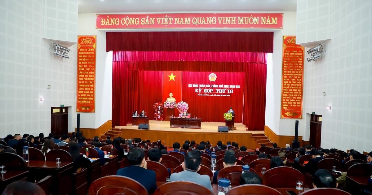 Thành phố Vinh bầu Chủ tịch HĐND, UBND thành phố sau sáp nhập