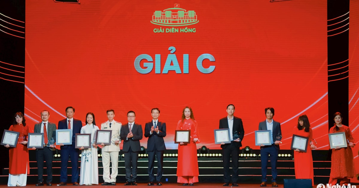 Báo Nghệ An đoạt 2 giải Diên Hồng lần thứ ba - 2025