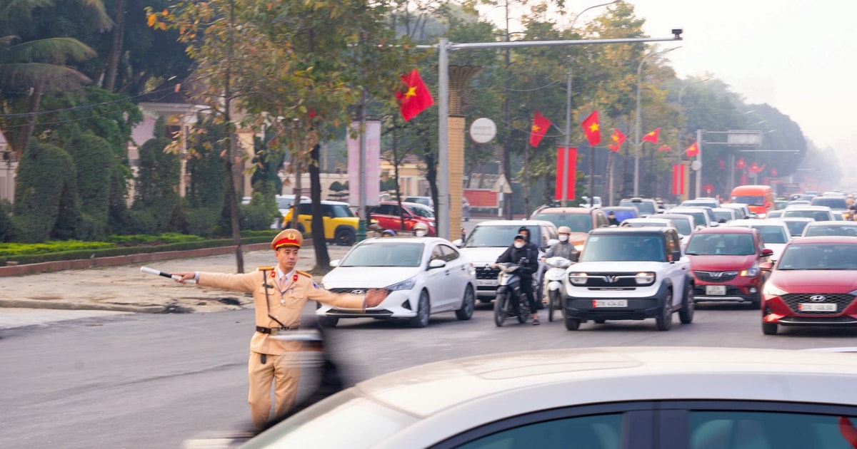 Nghệ An ban hành Công điện về Bảo đảm trật tự, ATGT dịp Tết Nguyên đán Ất Tỵ