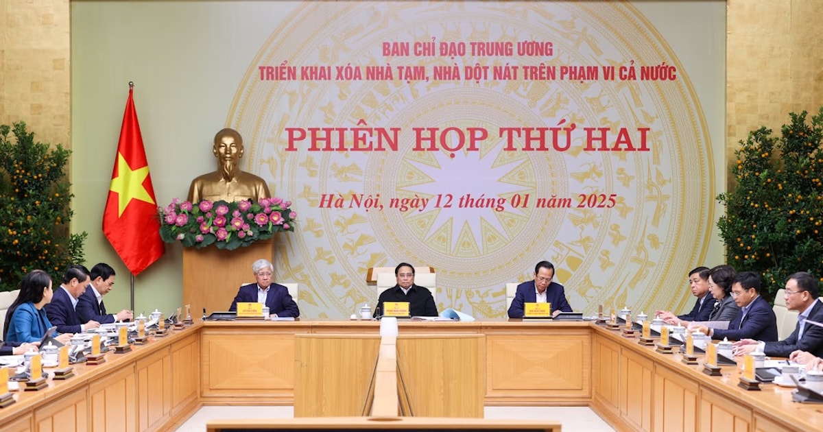 Thủ tướng Phạm Minh Chính: Hoàn thành xóa nhà tạm, nhà dột nát là tri ân đồng bào, đồng chí sau 80 năm giành độc lập