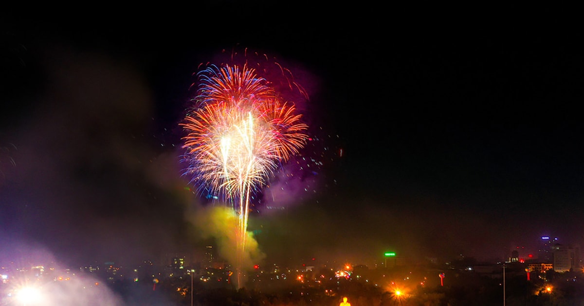 Thành phố Vinh sẽ tổ chức bắn pháo hoa vào đêm Giao thừa Tết Ất Tỵ 2025