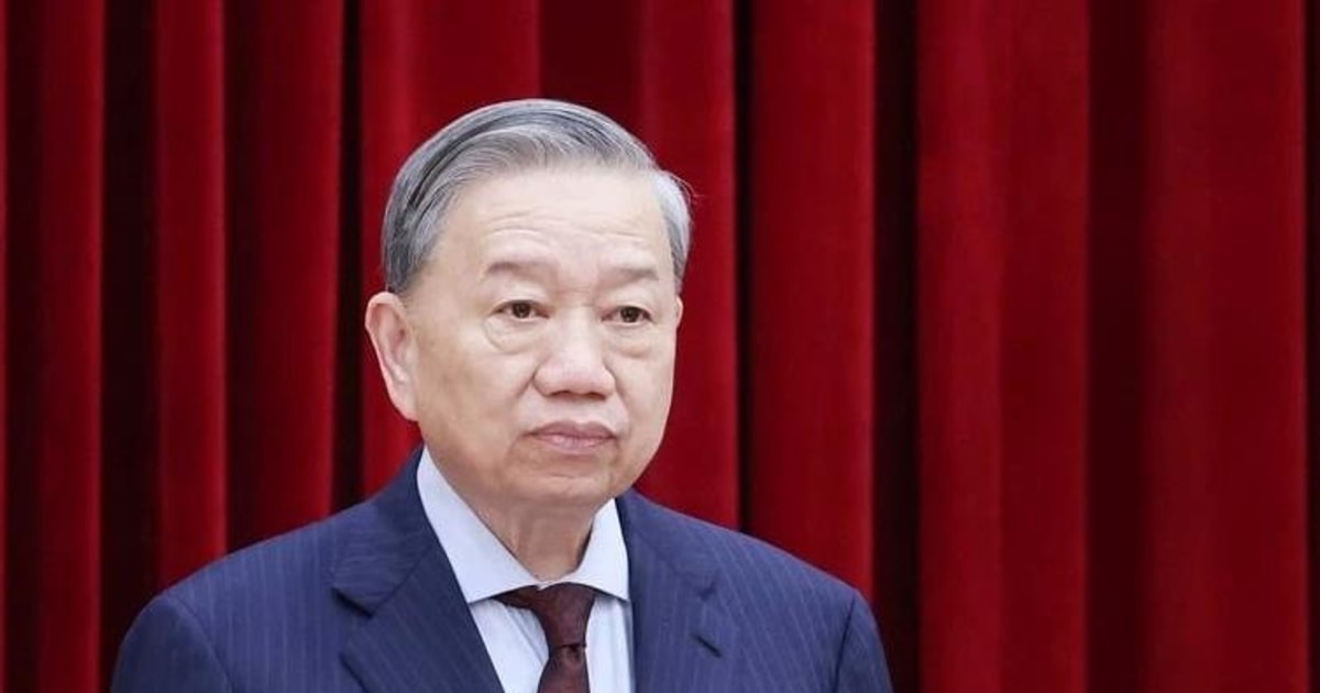 Tổng Bí thư Tô Lâm phát biểu khai mạc Hội nghị Ban Chấp hành Trung ương Đảng khóa XIII