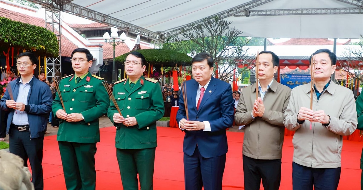 Nghệ An long trọng kỷ niệm 236 năm chiến thắng Ngọc Hồi - Đống Đa