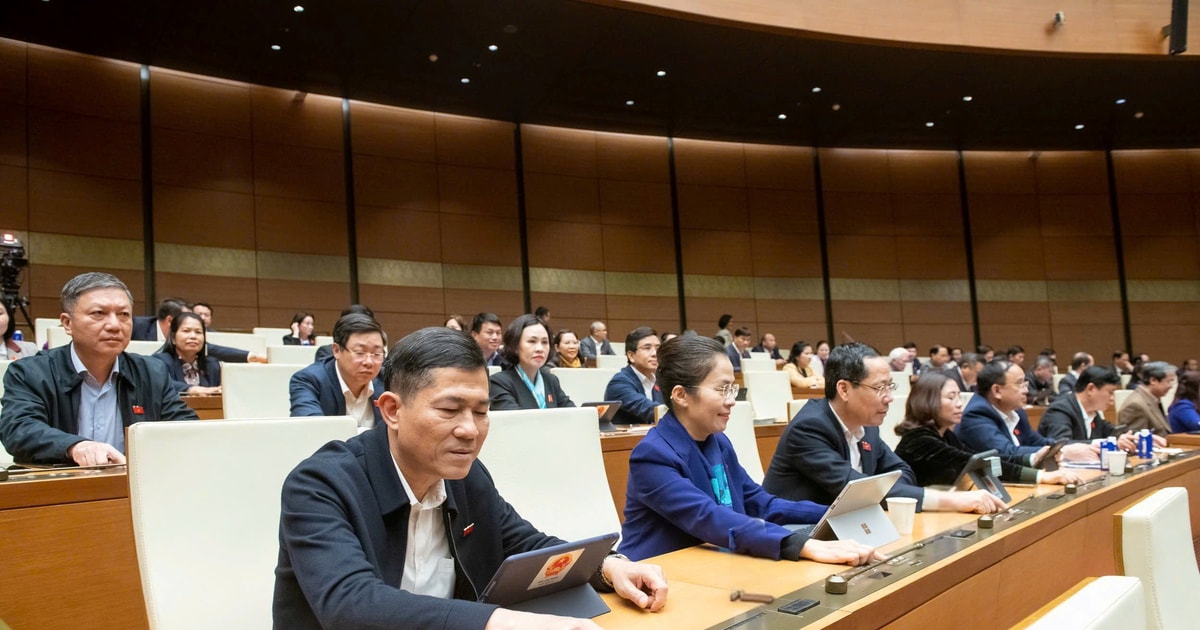 Thông qua Luật sửa đổi, bổ sung một số điều của Luật Tổ chức Quốc hội