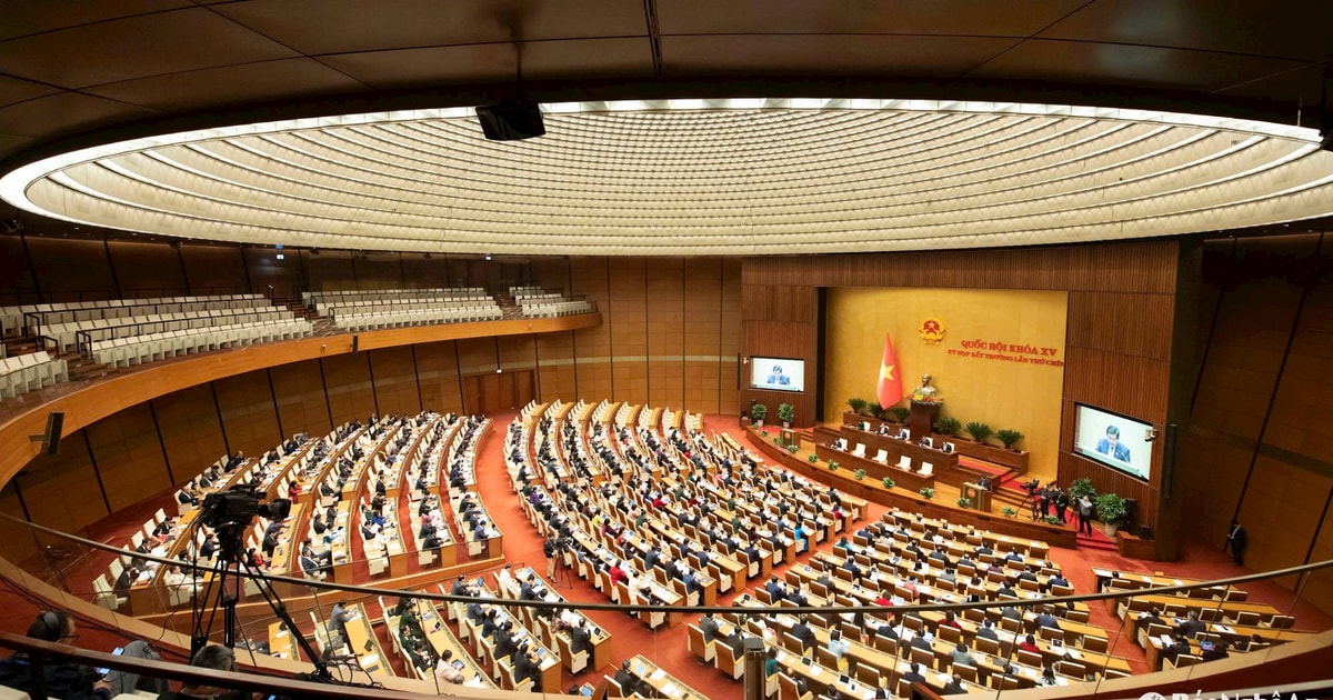 Hôm nay, Quốc hội xem xét cơ cấu tổ chức, số lượng thành viên Chính phủ