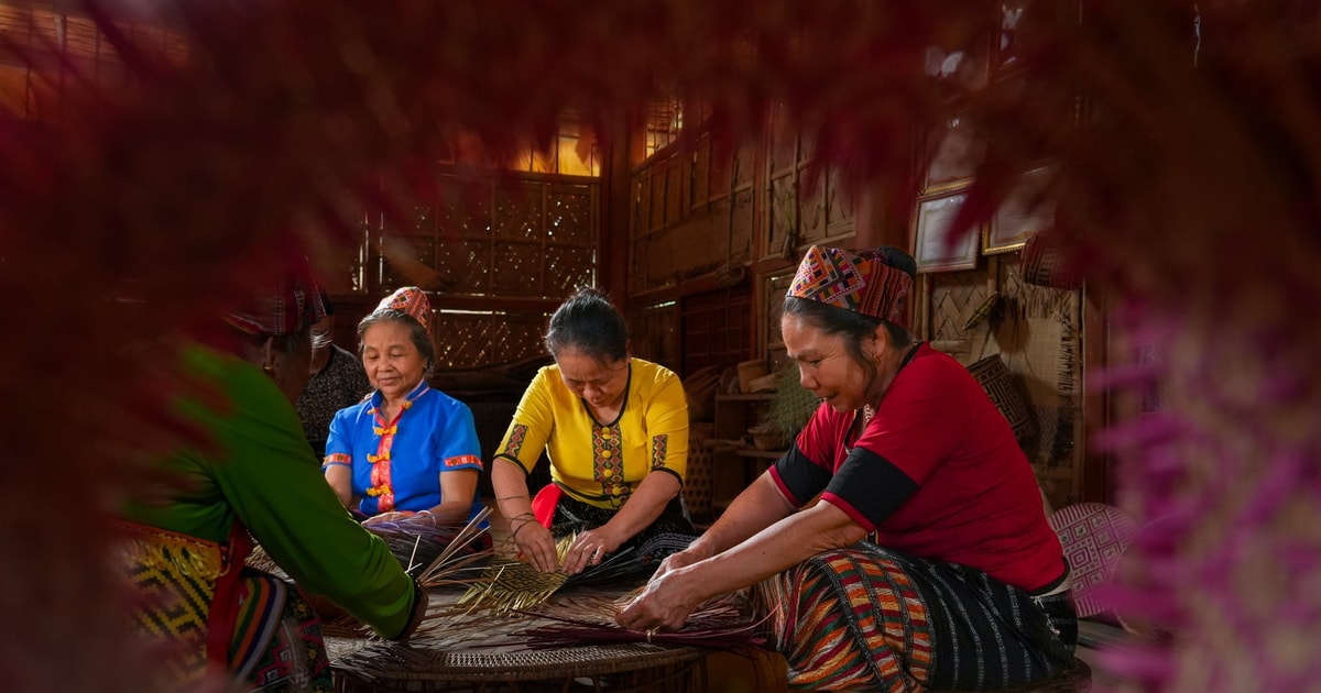 Mây tre đan vùng cao Nghệ An vươn ra thế giới