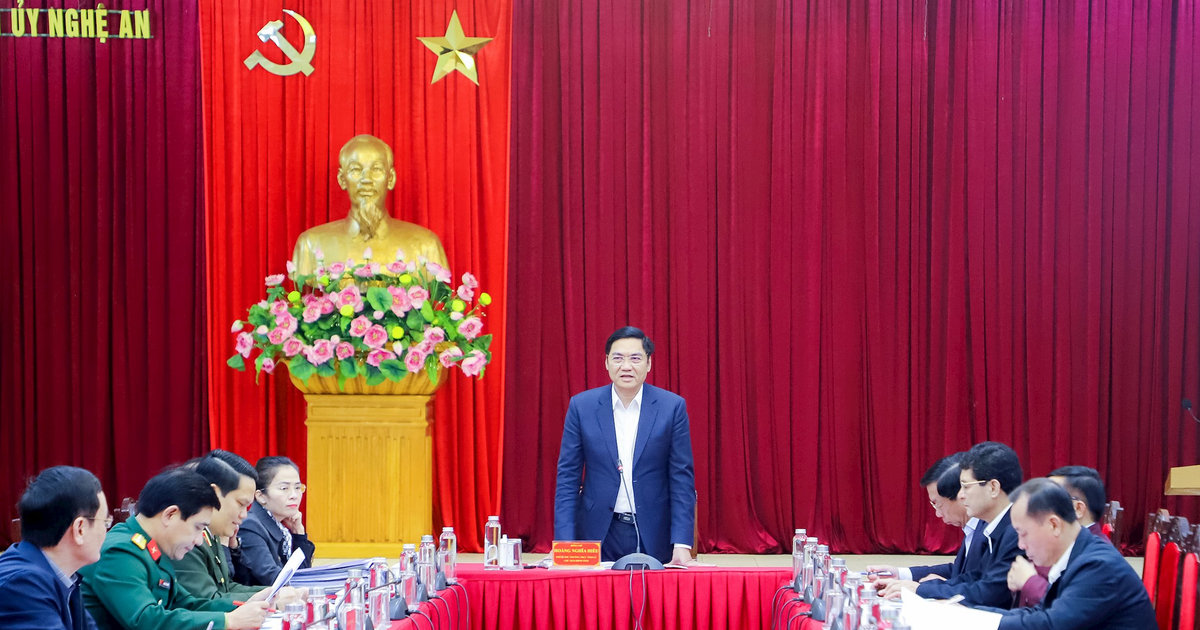 Ban Thường vụ Tỉnh ủy Nghệ An cho ý kiến về kế hoạch tuyên truyền triển khai thực hiện Kết luận 123-KL/TW