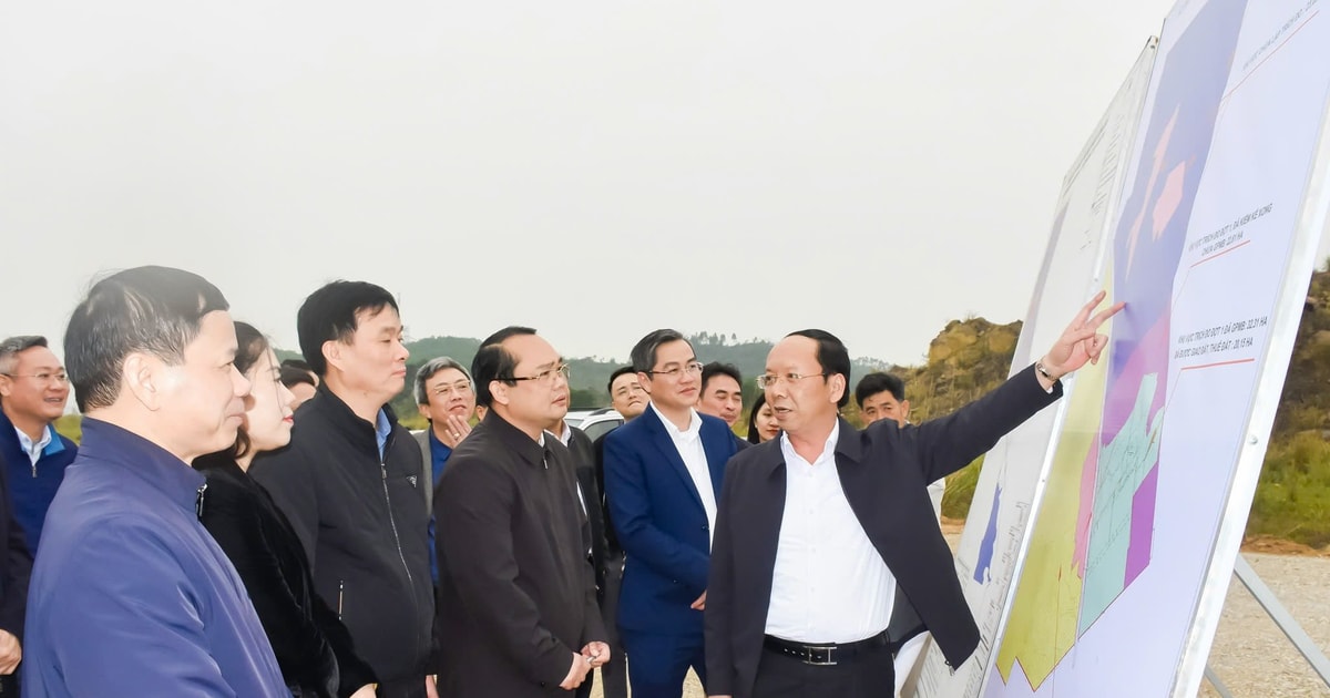 Tháo gỡ vướng mắc, gấp rút hoàn thành công tác giải phóng mặt bằng Khu công nghiệp Hoàng Mai II