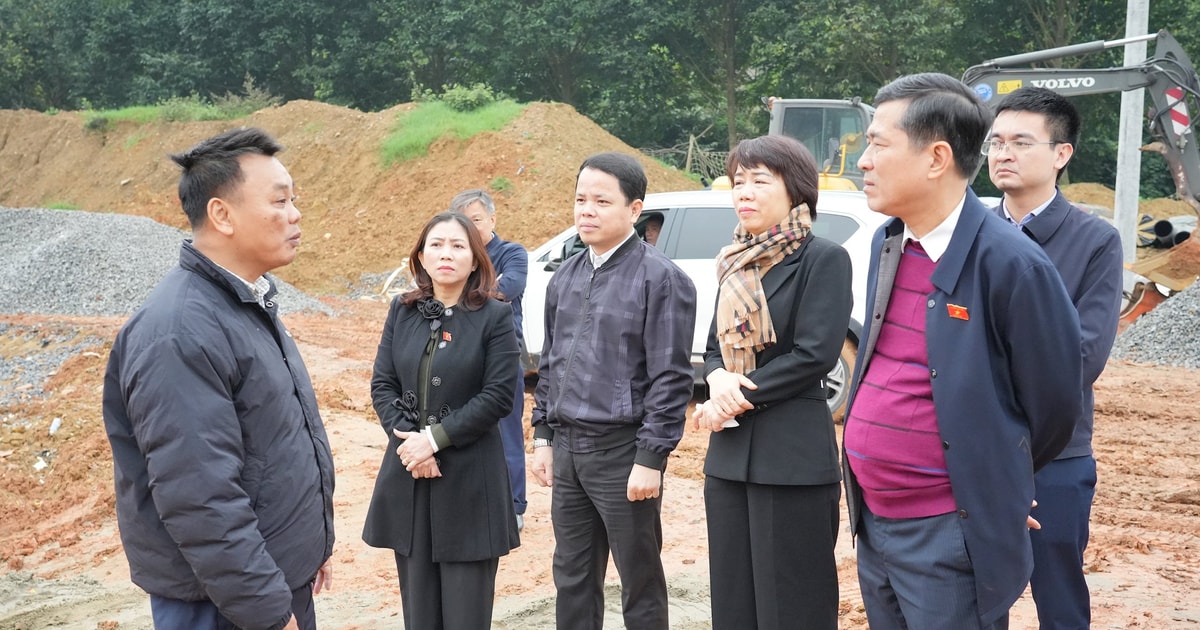 Đoàn đại biểu Quốc hội tỉnh Nghệ An giám sát việc bảo vệ môi trường tại Diễn Châu và Nghi Lộc