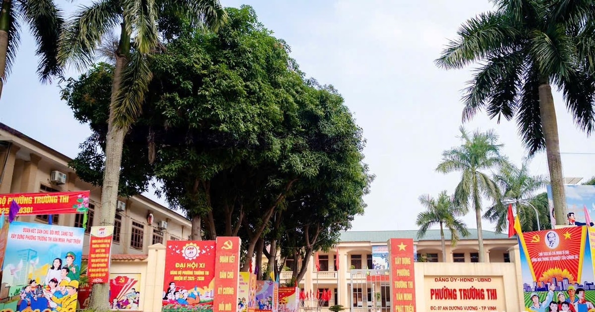 Đại hội các đảng bộ phường, xã nhiệm kỳ 2025-2030 ở Nghệ An hoàn thành trước ngày 31/8/2025