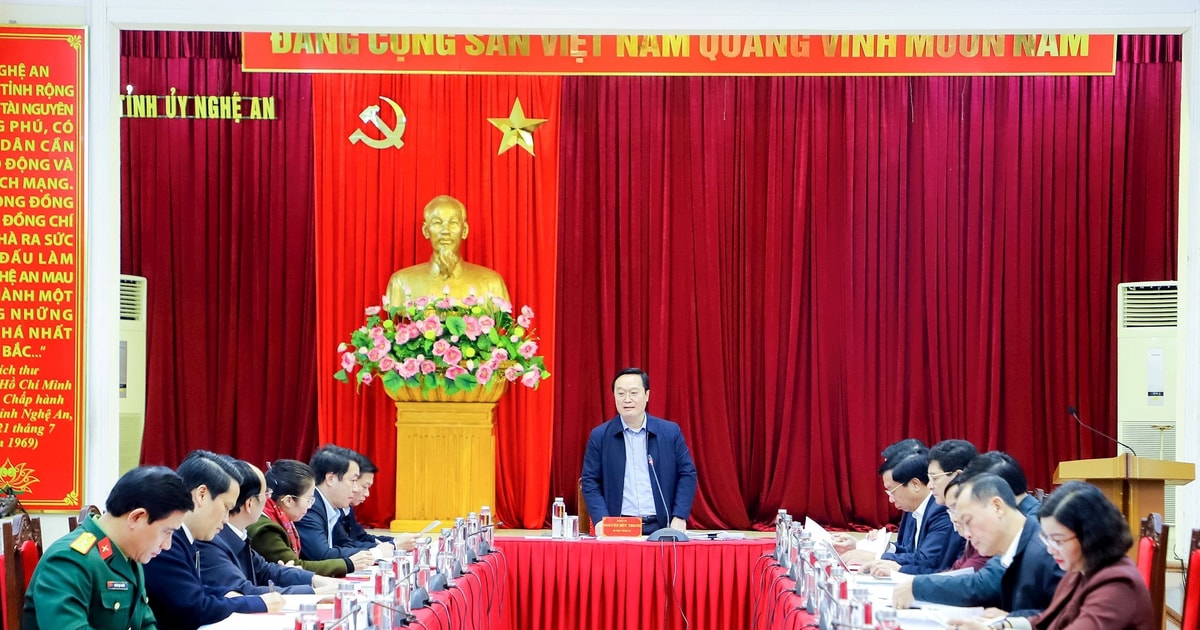 Nghệ An thành lập Ban chỉ đạo về phát triển khoa học, công nghệ, đổi mới sáng tạo, chuyển đổi số