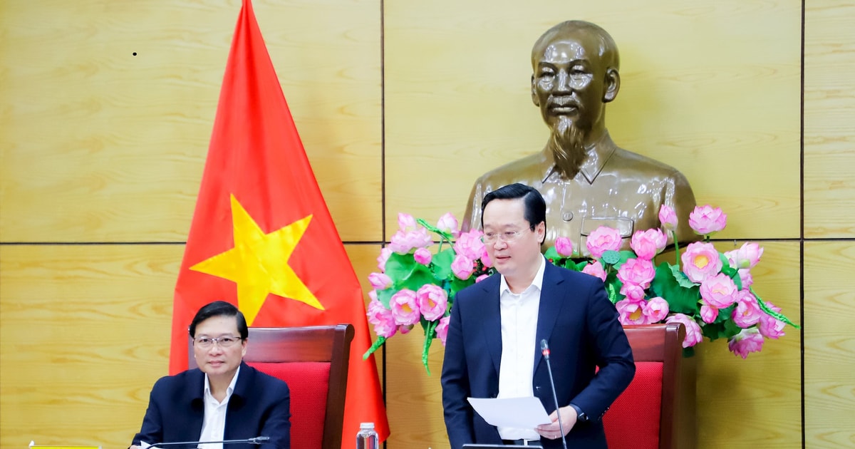 Đoàn công tác của Thành viên Chính phủ làm việc với các tỉnh: Nghệ An, Hà Nam, Thanh Hóa