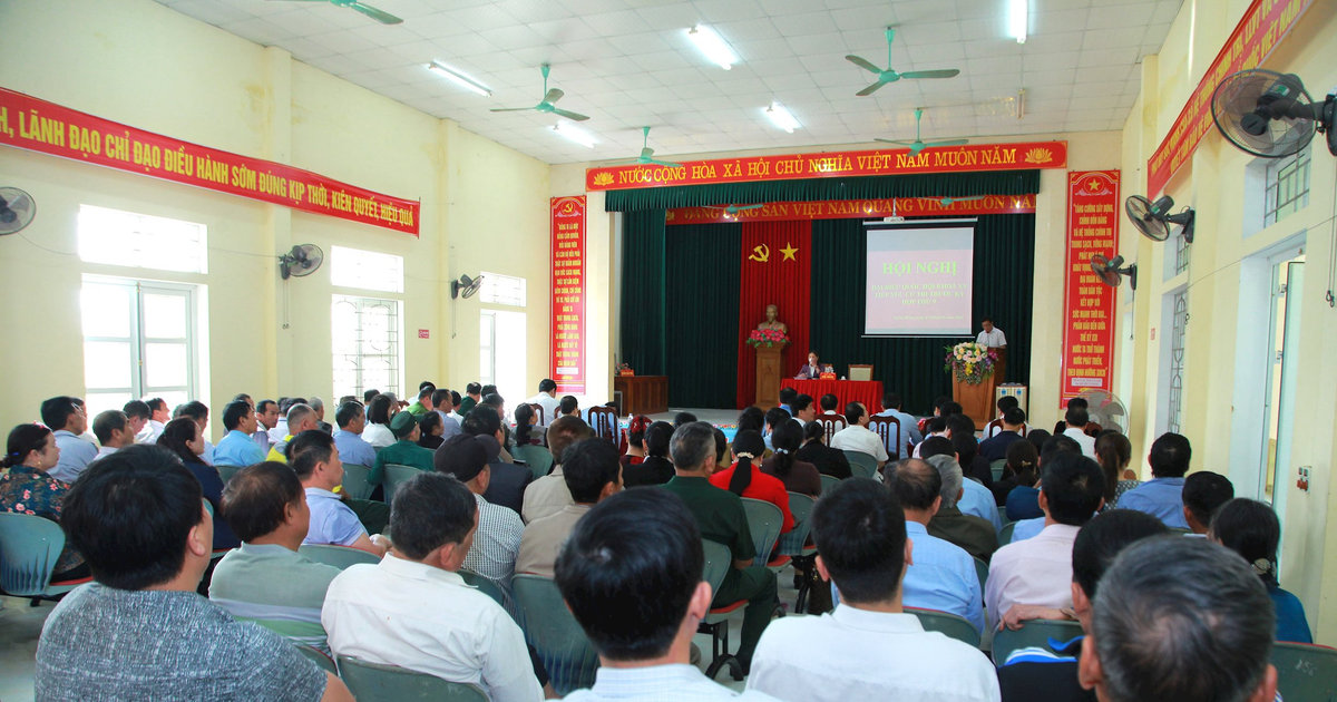 Đại biểu Quốc hội tiếp xúc cử tri xã Nghĩa Hồng, huyện Nghĩa Đàn trước kỳ họp thứ 9, Quốc hội khóa XV