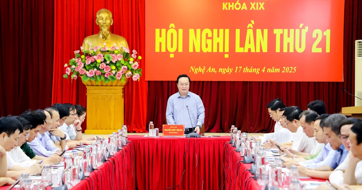 Báo và Đài Phát thanh - Truyền hình Nghệ An chính thức hoạt động từ ngày 1/5/2025