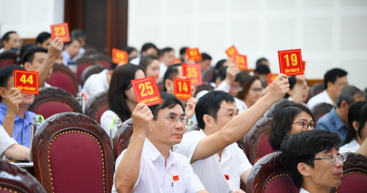 HĐND thành phố Vinh thông qua chủ trương sắp xếp các đơn vị hành chính cấp xã