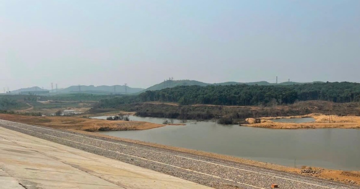 Dự án Hồ chứa Khe Lại - Vực Mấu chính thức hoàn thành