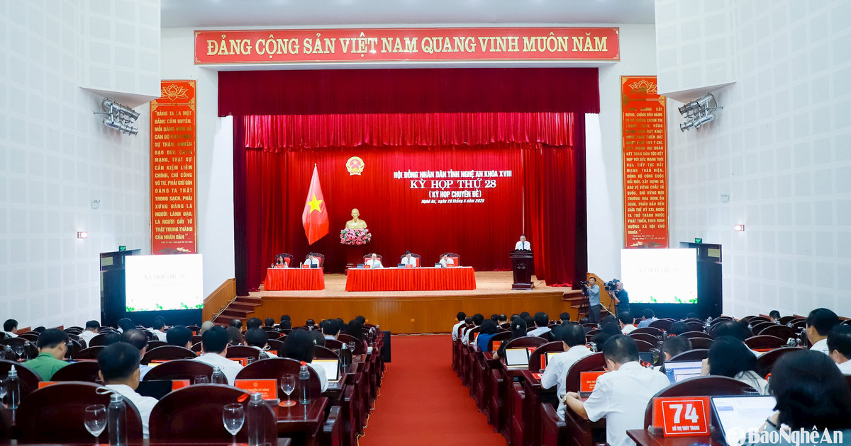 HĐND tỉnh Nghệ An họp xem xét chủ trương sáp nhập xã