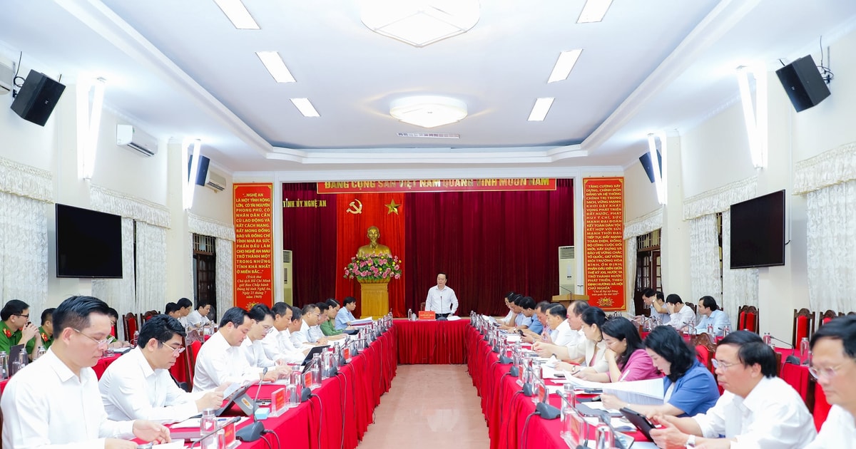 Nghệ An ban hành kế hoạch hành động thực hiện nghị quyết của Bộ Chính trị về đột phá phát triển khoa học, công nghệ, đổi mới sáng tạo và chuyển đổi số quốc gia