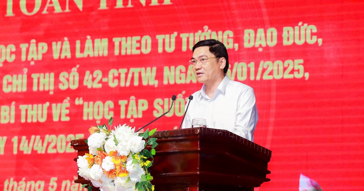 Phó Bí thư Thường trực Tỉnh uỷ Nghệ An Hoàng Nghĩa Hiếu: Tập trung tuyên truyền, vận động để 'trên dưới đồng lòng, dọc ngang thông suốt'
