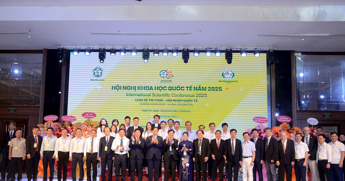Khai mạc Hội nghị Khoa học quốc tế năm 2025 tại Nghệ An