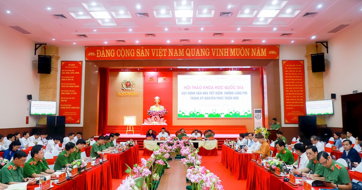 Hội thảo Khoa học quốc gia 'Xây dựng văn hóa tiết kiệm, chống lãng phí trong kỷ nguyên phát triển mới'