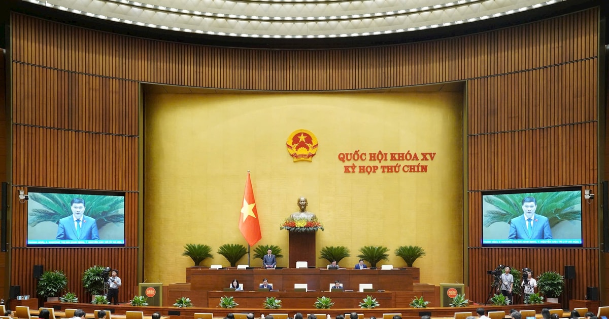 Quốc hội thảo luận về chính sách phát triển kinh tế tư nhân và tạo đột phá trong xây dựng, thi hành pháp luật