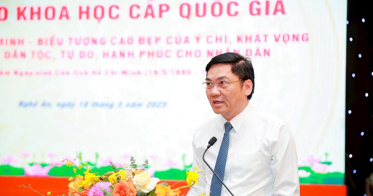 Phó Bí thư Thường trực Tỉnh ủy Nghệ An Hoàng Nghĩa Hiếu: Phát huy tinh thần tự lực, tự cường, ý chí vượt khó và dám nghĩ dám làm