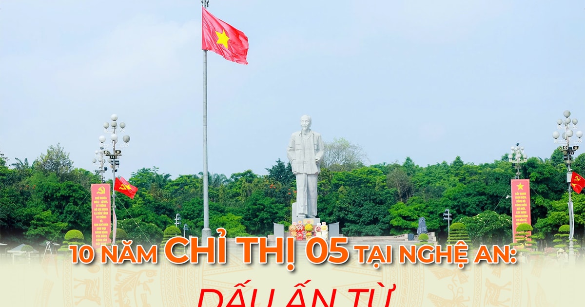 Infographic: 10 năm thực hiện Chỉ thị số 05 tại Nghệ An:Dấu ấn từ “6 đột phá, 3 sáng tạo”