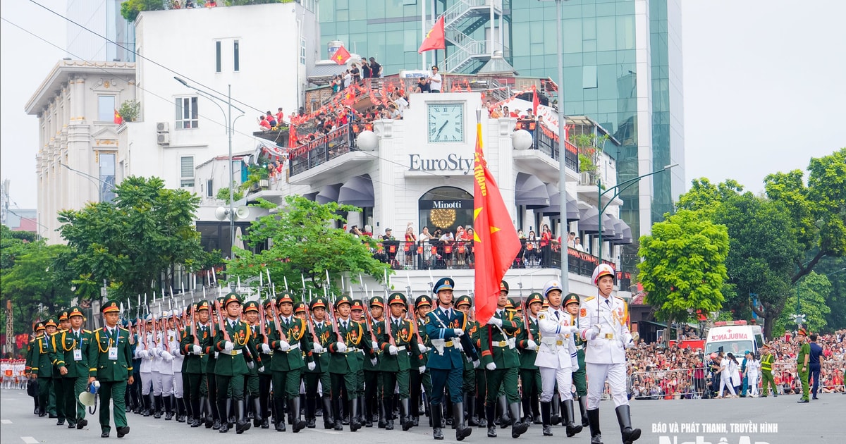 Trọng thể tổ chức lễ diễu binh, diễu hành kỷ niệm 80 năm Cách mạng Tháng Tám và Quốc khánh 2/9